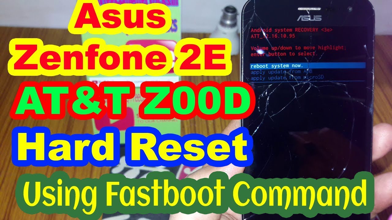 fastboot command to factory reset